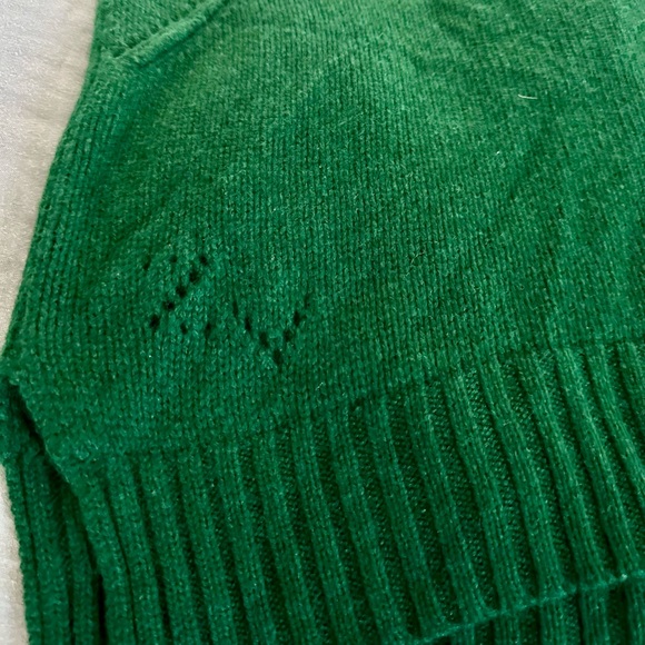 Zadig & Voltaire Forest Green Alma Cashmere Sweater Size S - Picture 12 of 16
